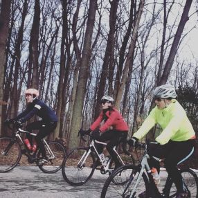Riding with amazing women